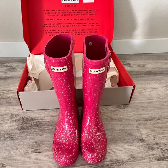 Girls Hunter Rain Boots - Picture 1 of 7